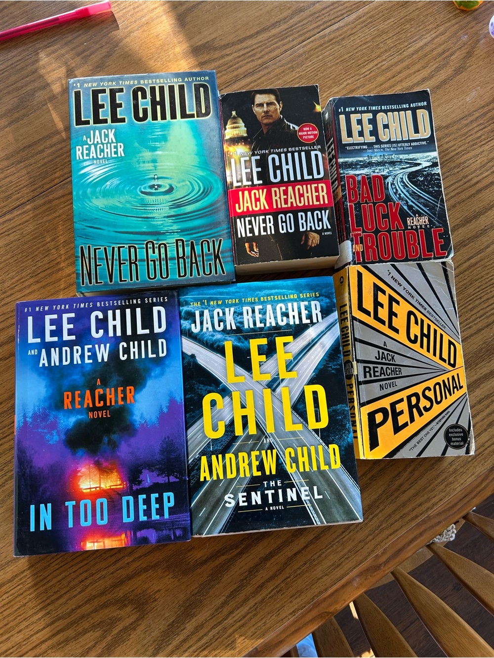 Lee Child Jack Reacher Books